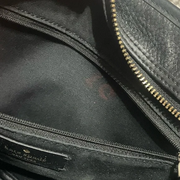 Kate Spade Ella Tote, Pebbled Black Leather - Picture 15 of 16